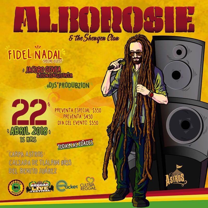 Alborosie flyer carpa astros 