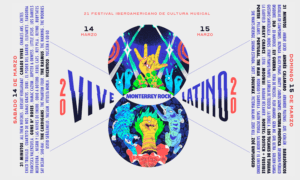 Cartel del vive latino 2020 por día