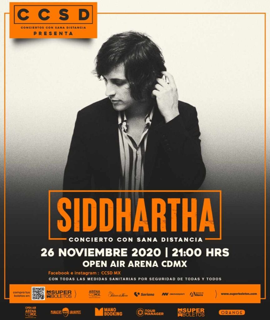 Siddhartha ofrecerá un concierto al aire libre Soulwavez